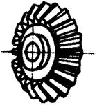 齒輪基本術語錐齒輪、準雙曲面齒輪及其齒輪副