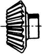 齒輪基本術語錐齒輪、準雙曲面齒輪及其齒輪副