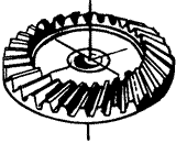齒輪基本術語錐齒輪、準雙曲面齒輪及其齒輪副