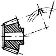 齒輪基本術語錐齒輪、準雙曲面齒輪及其齒輪副