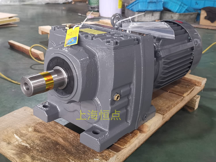 R77減速機 輸入配普通圓殼電機 接線盒位置C3/180 實物照片 -上海恒點