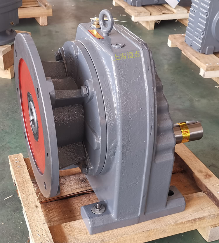 RX97減速機 輸入配圓法蘭端蓋 灰色油漆實物