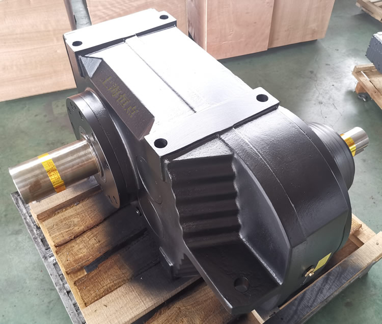 FS127減速機 軸輸入 軸輸出 雙軸型 黑色油漆 - 上海恒點